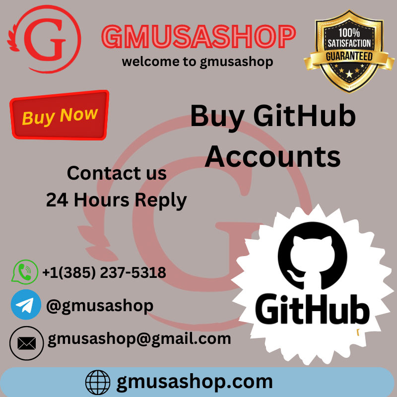 Buy GitHub Accounts Best Quality 100%