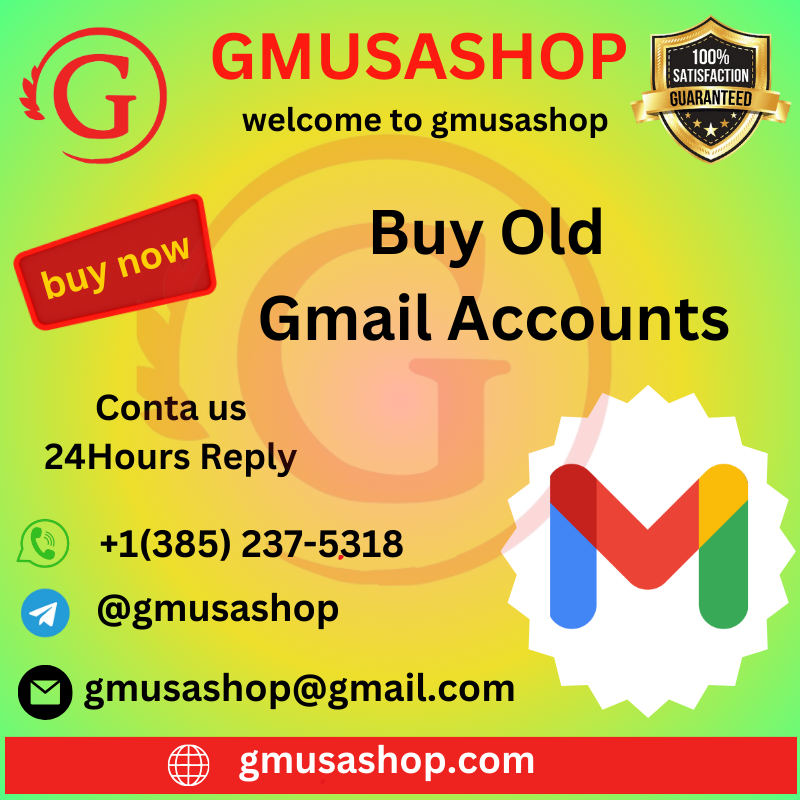 Buy Old Gmail Accounts 100%